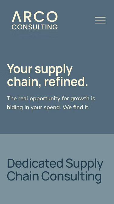 Screenshot of arco.consulting