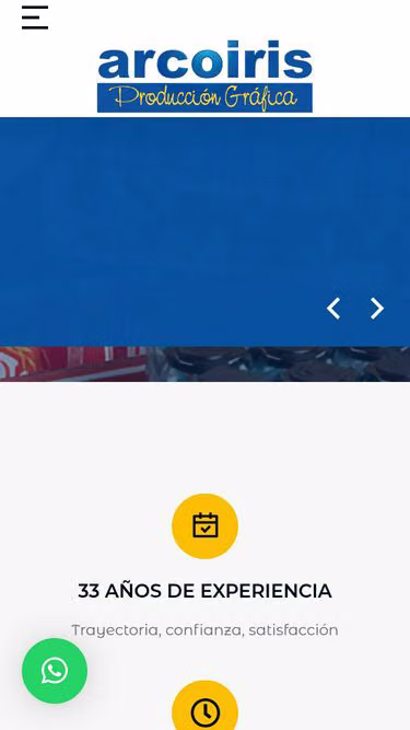 Screenshot of arcoiris.ec