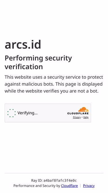 Screenshot of arcs.id
