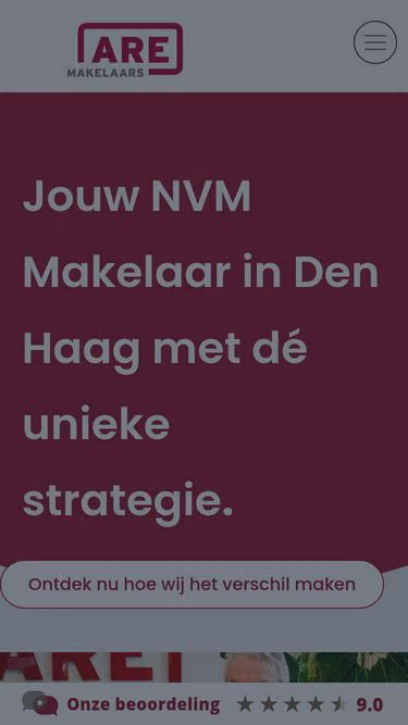 Screenshot of are.nl