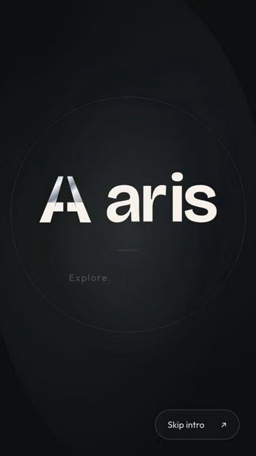 Screenshot of aris.social
