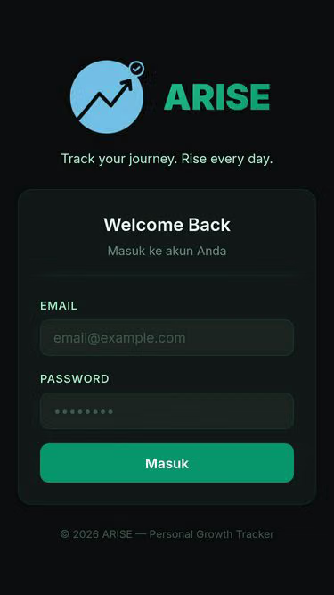 Screenshot of arise.my.id