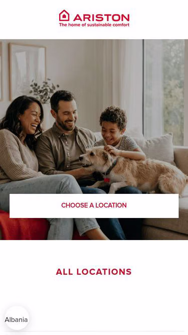 Screenshot of ariston.co.ke