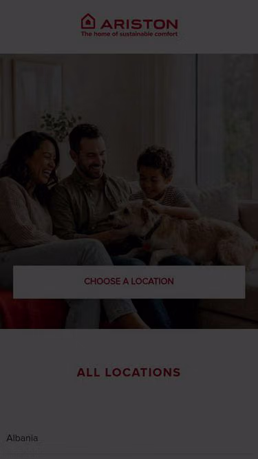 Screenshot of ariston.tm.dz