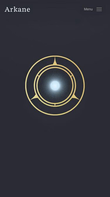 Screenshot of arkane.capital