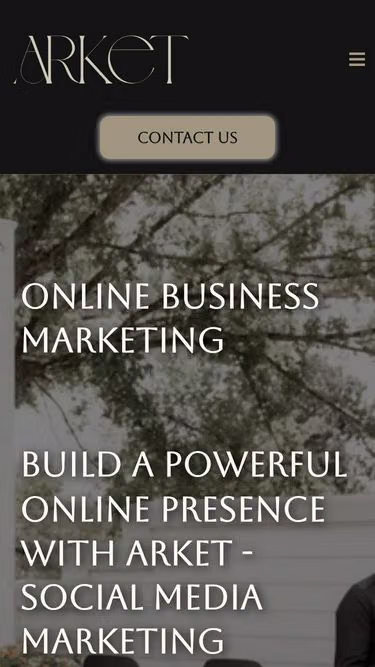 Screenshot of arket.agency