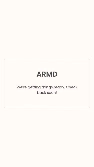 Screenshot of armd.online