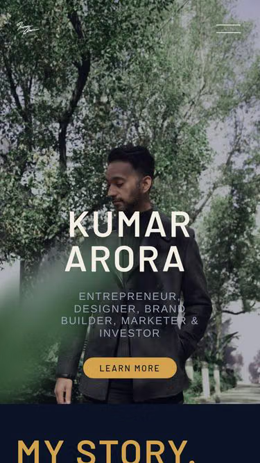 Screenshot of arora.capital