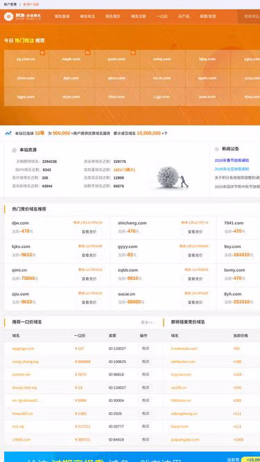 Screenshot of arpi.cn