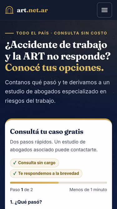 Screenshot of art.net.ar