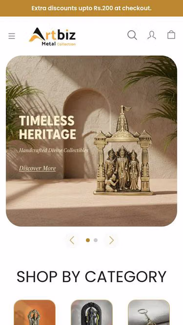 Screenshot of artbiz.online
