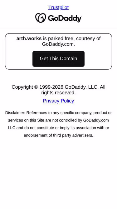 Screenshot of arth.works
