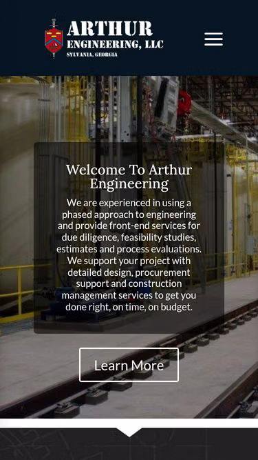 Screenshot of arthur.engineering