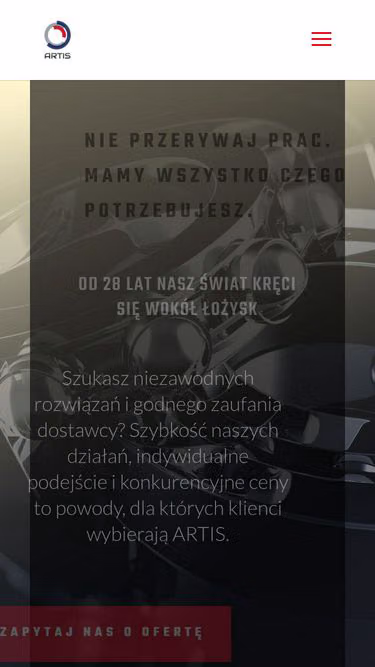 Screenshot of artis.tychy.pl