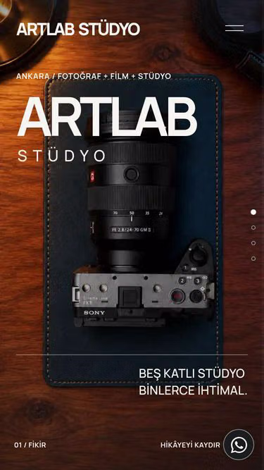 Screenshot of artlab.media