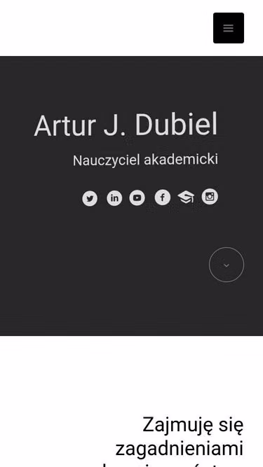 Screenshot of artur.tel