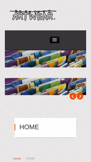 Screenshot of artwear.com.pt