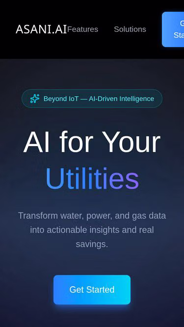 Screenshot of asani.si