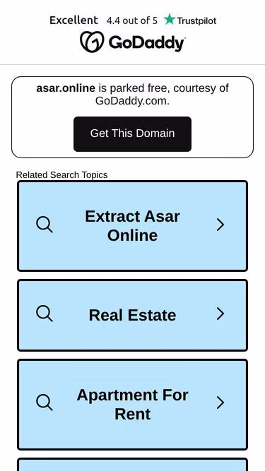 Screenshot of asar.online