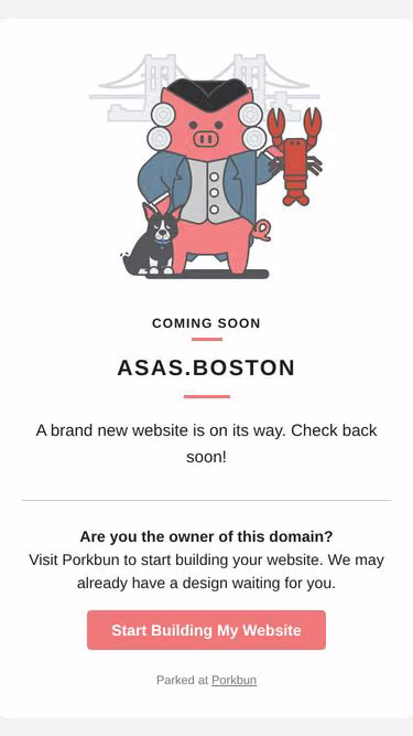 Screenshot of asas.boston