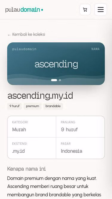 Screenshot of ascending.my.id