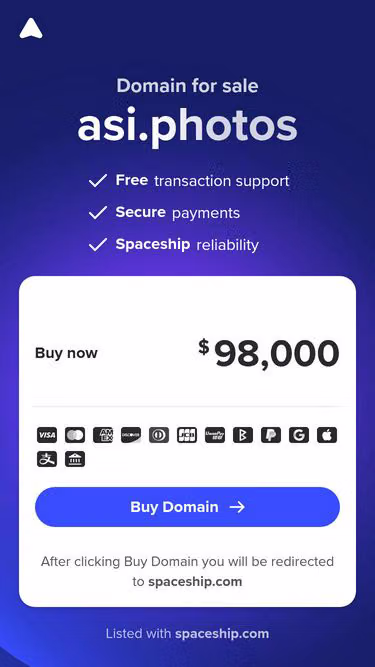 Screenshot of asi.photos