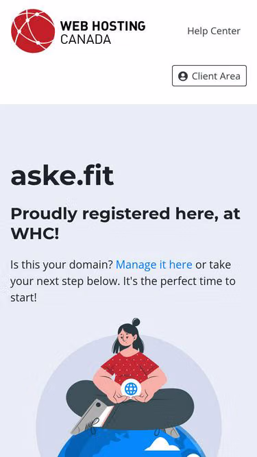 Screenshot of aske.fit