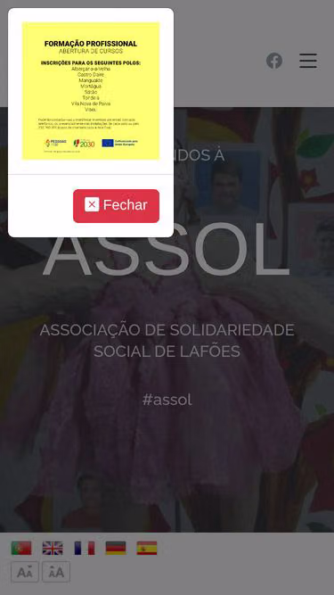 Screenshot of assol.pt