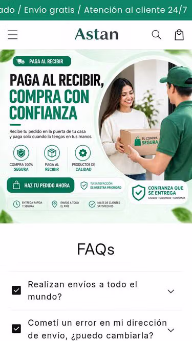 Screenshot of astan.shop