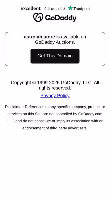 Screenshot of astrolab.store