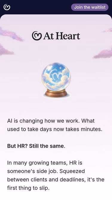Screenshot of atheart.ae