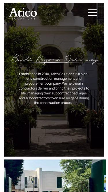 Screenshot of atico.solutions