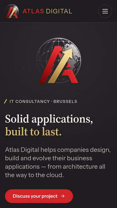 Screenshot of atlasdigital.be