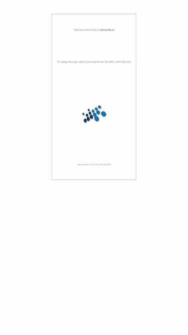 Screenshot of atlasmedia.nl