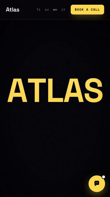 Screenshot of atlastech.fi