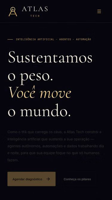 Screenshot of atlastech.ia.br