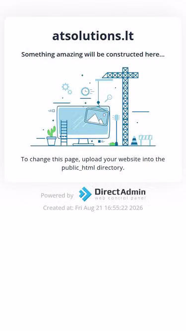 Screenshot of atsolutions.lt
