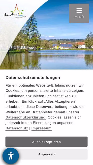 Screenshot of auerbach.de