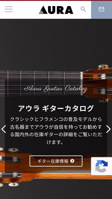 Screenshot of auranet.jp
