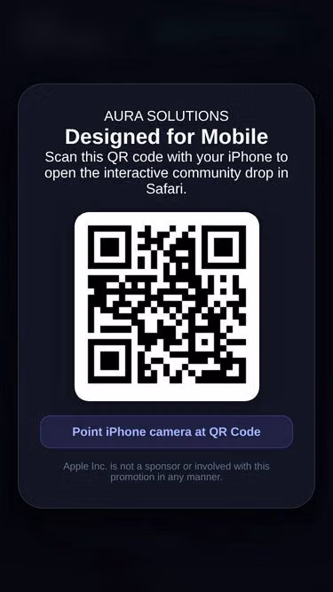Screenshot of aurasolutions.app