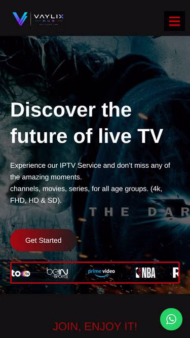 Screenshot of auratv.nl