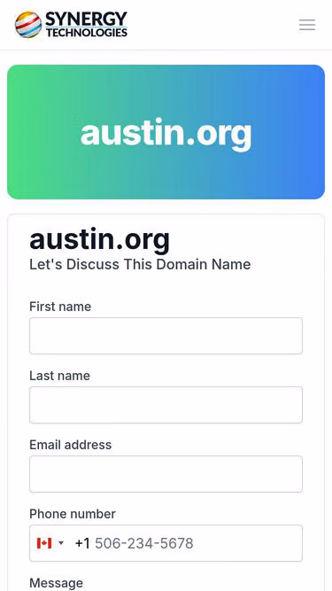 Screenshot of austin.org