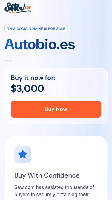 Screenshot of autobio.es