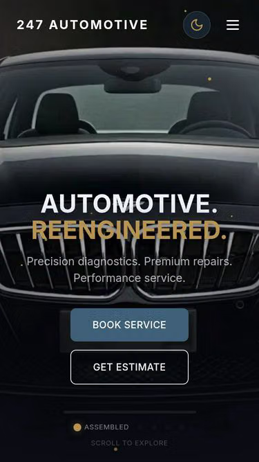 Screenshot of autograph.services