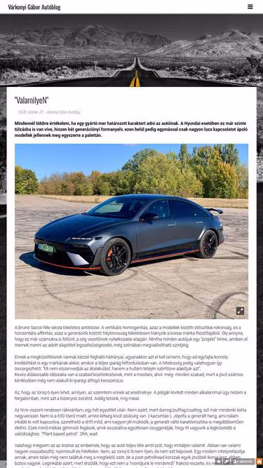 Screenshot of automobil.hu