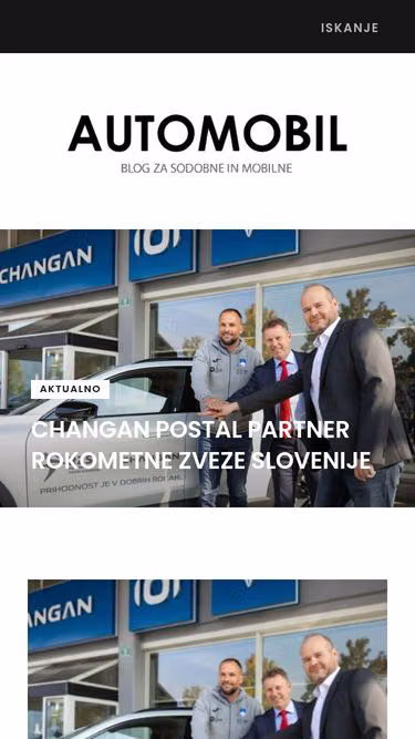 Screenshot of automobil.live