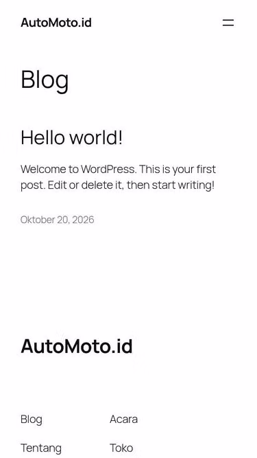 Screenshot of automoto.id