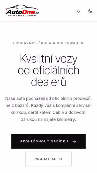 Screenshot of autoone.cz