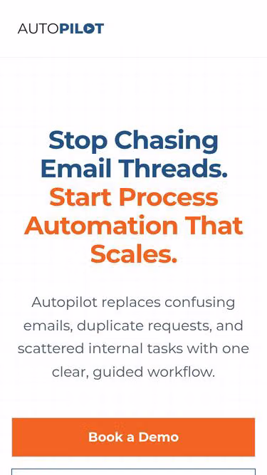 Screenshot of autopilot.international
