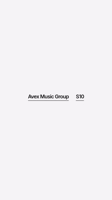 Screenshot of avex.co.jp